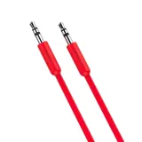 kabel-3m-plaski-mini-jack-35mm-allocacoc-czerwony-stan-nowy