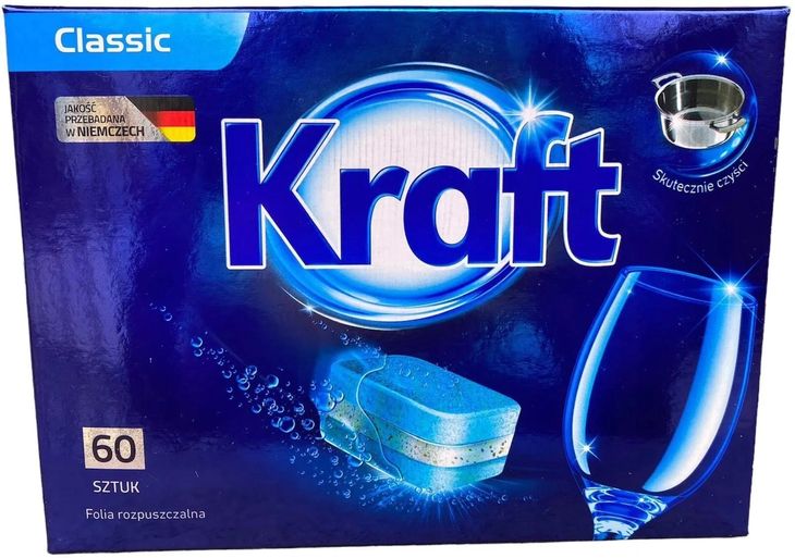 Kraft Tabletki do zmywarki Classic 60 szt. 840g