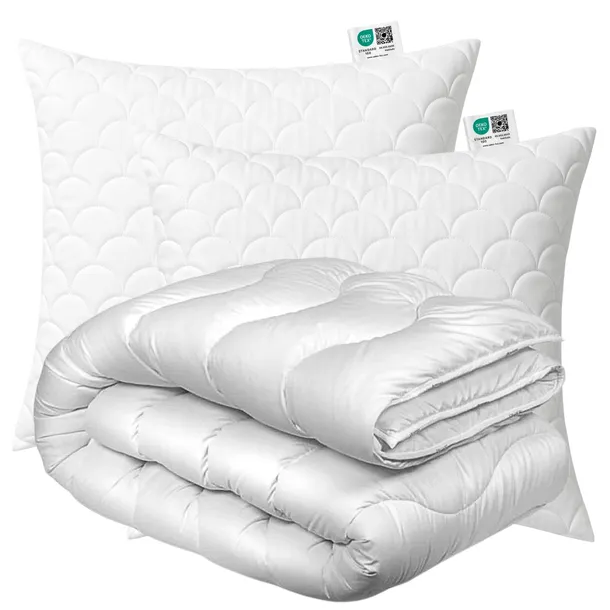 KOŁDRA CAŁOROCZNA 200x220 + 2x PODUSZKA 70x80 KOMPLET PRODUKT POLSKI
