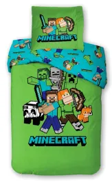posciel-mlodziezowa-minecraft-140x200-gamer-gra-alex-steve-baby-pig-creeper
