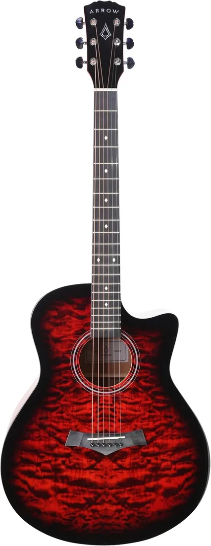 arrow-dune-series-red-gitara-akustyczna