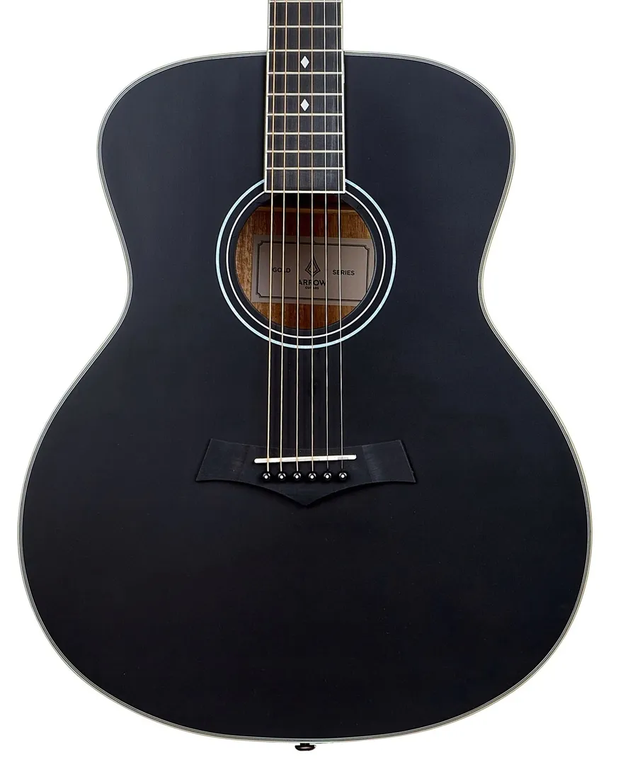 gitara-akustyczna-arrow-gold-a-blk-black-stan-nowy