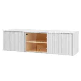 szafka-pod-tv-wiszaca-na-nozkach-led-147x42x41cm-bialy-dab-liba-lb-06b