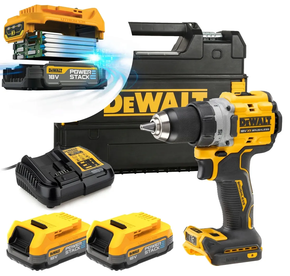dewalt-wiertarko-wkretarka-powerstack-dcd800e2t-stan-nowy