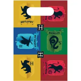 torebki-papierowe-harry-potter-domy-amscan-8-szt