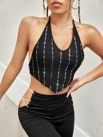 hc14319-shein-asymetryczny-top-zdobienia-wiazanie-l