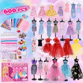 zestaw-do-projektowania-ubran-dla-dziewczynek-600-akcesoriow-diy-kreatywne