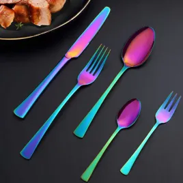 bestdin-teczowy-zestaw-sztuccow-30-elementow-dla-6-osob-stal-nierdzewna