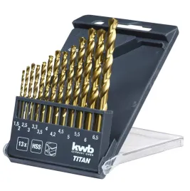 kwb-zestaw-wiertel-hss-tytanowych-13-sztuk-o-15-65-mm