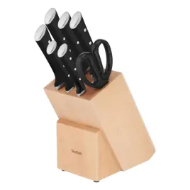 tefal-zestaw-nozy-ice-force-8-sztuk-stal-nierdzewna-drewno