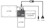 adapter-usb-media-tech-usb-3-0-sata-ata-mt5100-liczba-portow-2-stan-nowy