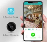 szpiegowska-mini-kamera-niania-bluetooth-wifi-stan-nowy