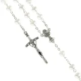 rozaniec-pierwsza-komunia-biale-serduszka