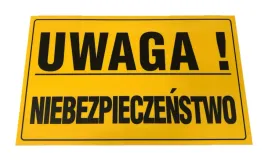 tablica-wyjazd-prywatny-budowy-informacyjna-uwaga