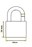 klodka-mosiezna-40-gwardia-security-solidna-stan-nowy