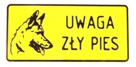 tablica-tabliczka-ostrzegawcza-uwaga-pies