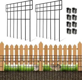 ogrodzenie-ogrodowe-x10-ogrodzenie-metalowe-czarne-bez-kopania-33m