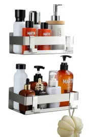 zestaw-2-polek-prysznicowych-bez-wiercenia-stal-nierdzewna-304-srebrne