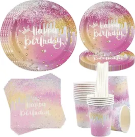 zestaw-urodzinowy-rose-gold-talerzyki-kubki-serwetki-50-szt-dla-10-osob