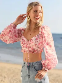fc35108-shein-krotki-top-z-dlugim-rekawem-w-kwiaty-m