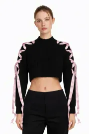 cc27302-shein-krotki-sweter-z-rozowym-kokardkami-8-xs