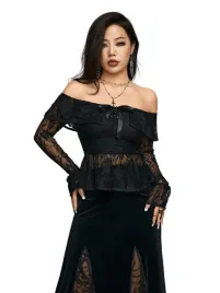 kc12312-romwe-koronkowy-top-odkryte-ramiona-dlugi-rekaw-kokarda-52-s