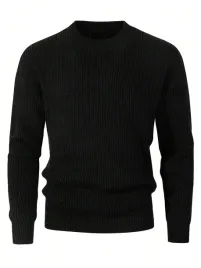 lc36207-shein-gladki-czarny-sweter-gruby-splot-48-xl