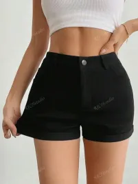 cc11102-shein-krotkie-spodenki-z-wysokim-stanem-czarne-47-xxl