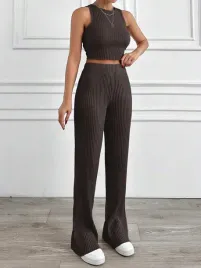 cc11203-shein-dwuczesciowy-komplet-top-spodnie-prazki-46-l
