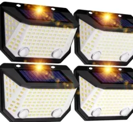 lampa-solarna-ogrodowa-z-czujnikiem-ruchu-6500k-300-led-4-sztuki