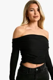 cc14304-boohoo-bluzka-bardot-odkryte-ramiona-dlugi-rekaw-37-xl