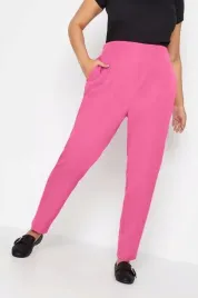 dc11214-yours-spodnie-cygaretki-rozowe-wysoki-stan-gumka-34-52