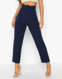 kc34212-boohoo-eleganckie-granatowe-spodnie-z-wysokim-stanem-pasek-10-s