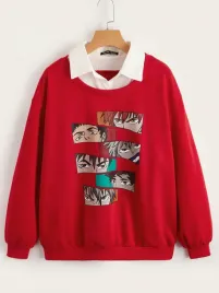 lc71112-shein-czerwona-bluza-z-kolnierzykiem-nadruk-anime-m