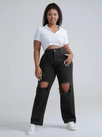 hc64106-shein-proste-jeansy-z-wysokim-stanem-rozdarcia-44
