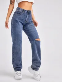 fc52113-shein-proste-spodnie-jeansy-z-przetarciami-xs
