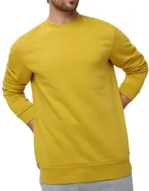 xc27107-gladka-musztardowa-bluza-meska-bawelna-m