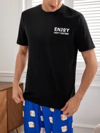 kc01120-shein-czarny-t-shirt-meski-z-nadrukiem-m