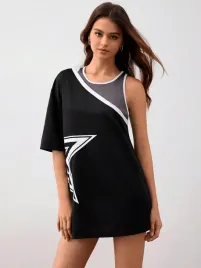 ic33214-forever-21-asymetryczna-sukienka-mini-t-shirt-gwiazda-m