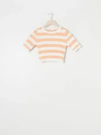 ic84103-top-dwukolorowy-dzianinowy-w-paski-krotki-rekaw-m