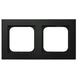 sonata-ramka-podwojna-uniwersalna-2-krotna-czarny-metalik-r-2r-33-ospel