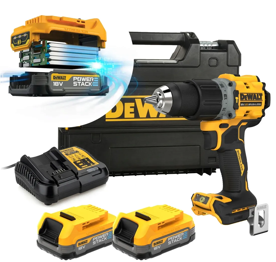 dewalt-wiertarko-wkretarka-dcd805e2t-powerstack-stan-nowy