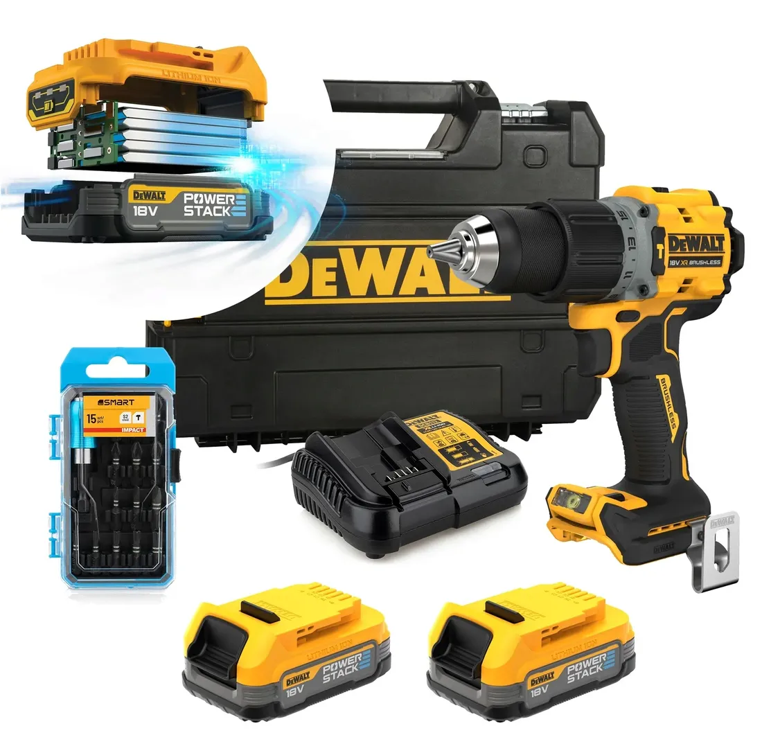 dewalt-wiertarko-wkretarka-dcd805e2t-powerstack-stan-nowy