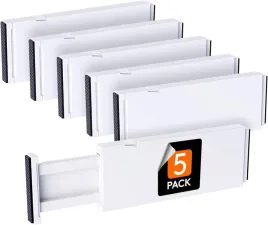 przegrodki-do-szuflad-organizery-regulowane-plastikowe-latwy-montaz-5-sztuk