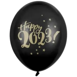 balony-happy-new-year-2023-czarny-partydeco-12-50szt