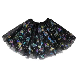 spodniczka-tiulowa-czarna-nietoperze-halloween