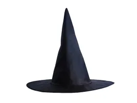 kapelusz-czarownicy-czarny-ksiezyce-halloween-karnawal-bal