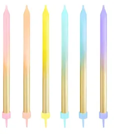 swieczki-na-tort-teczowe-zlote-dlugie-6szt-urodzinowe-rocznicowe