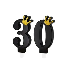 swieczki-swieczka-urodzinowe-na-tort-30-urodziny-zlota-czarna