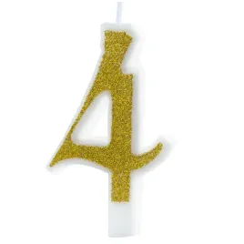 duza-swieczka-4-zlota-brokatowa-na-urodziny-tort